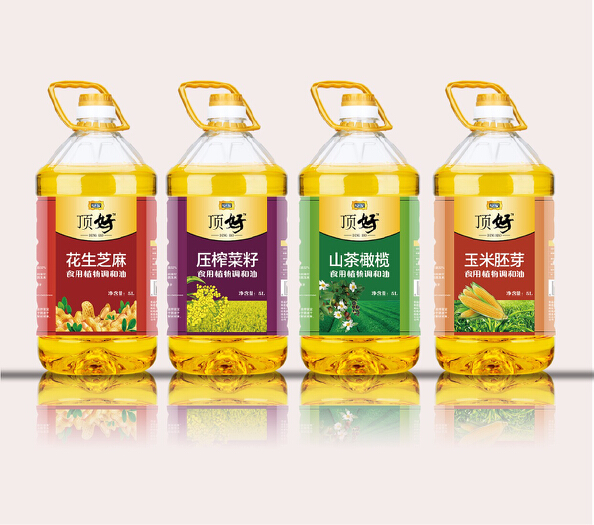 食用油标签设计