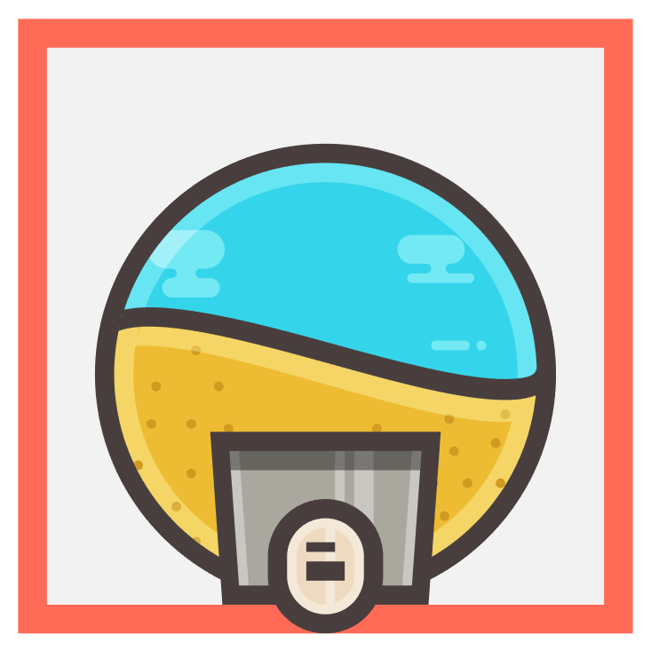 ai设计制作海滩图标方法