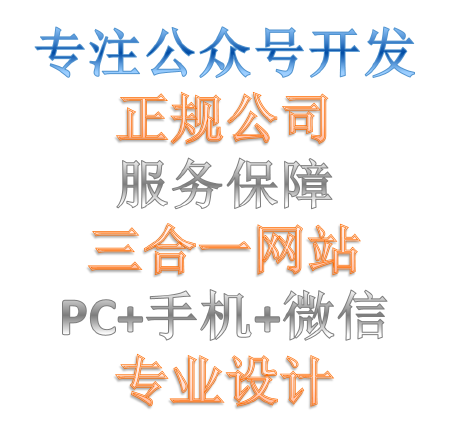 企业建站企业公众号开发