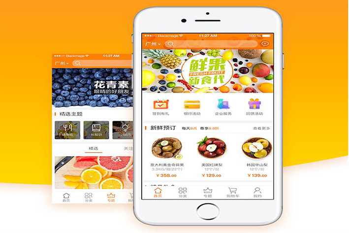 线上果蔬市场APP开发