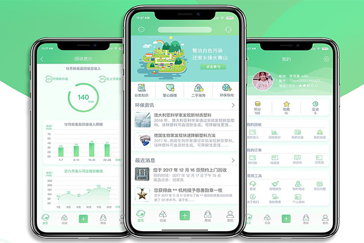智能化回收废品APP开发