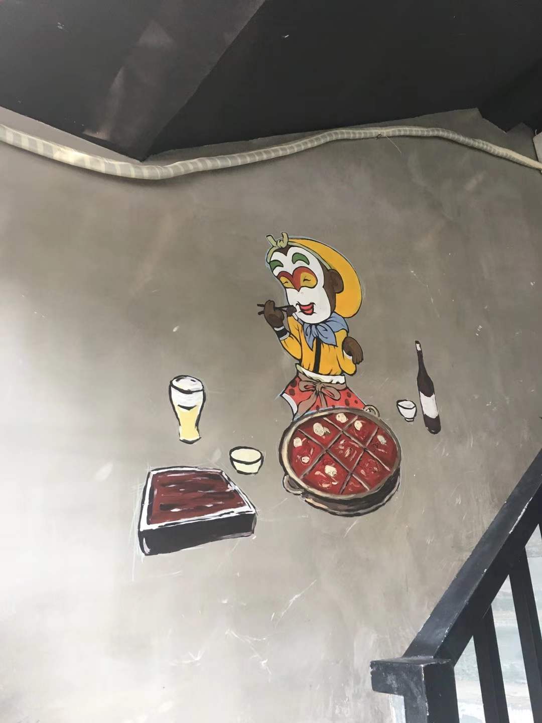 火锅店画什么墙绘好?火锅店墙绘案例展示