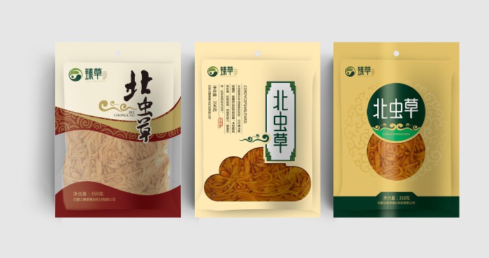 北虫草包装设计