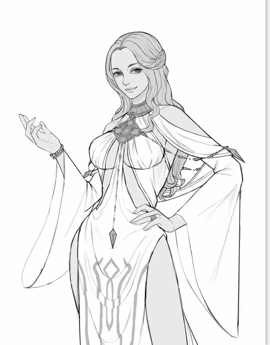 漫画卡通形象表情插画动漫线稿设计