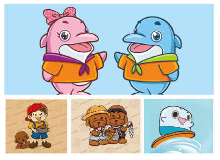 卡通设计/卡通创作/Q版卡通/Q版形象/吉祥物