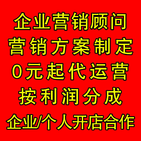 【全国不限地域，上门面谈】企业营销顾问，营销方案制定