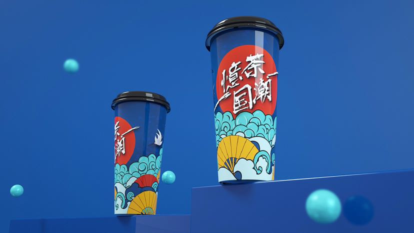 奶茶品牌包装设计