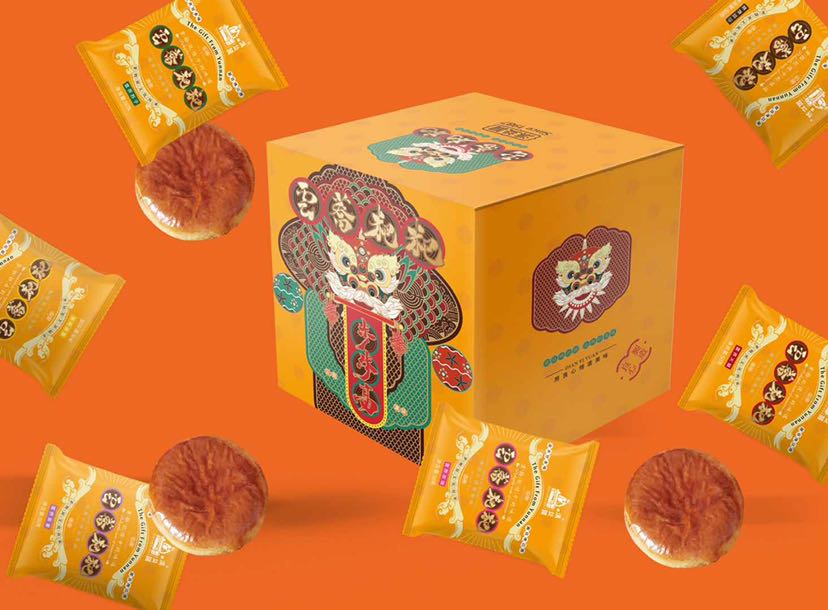 鲜花月饼包装/设计师张玉权