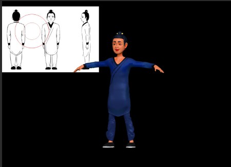 三维建模角色模型人物模型