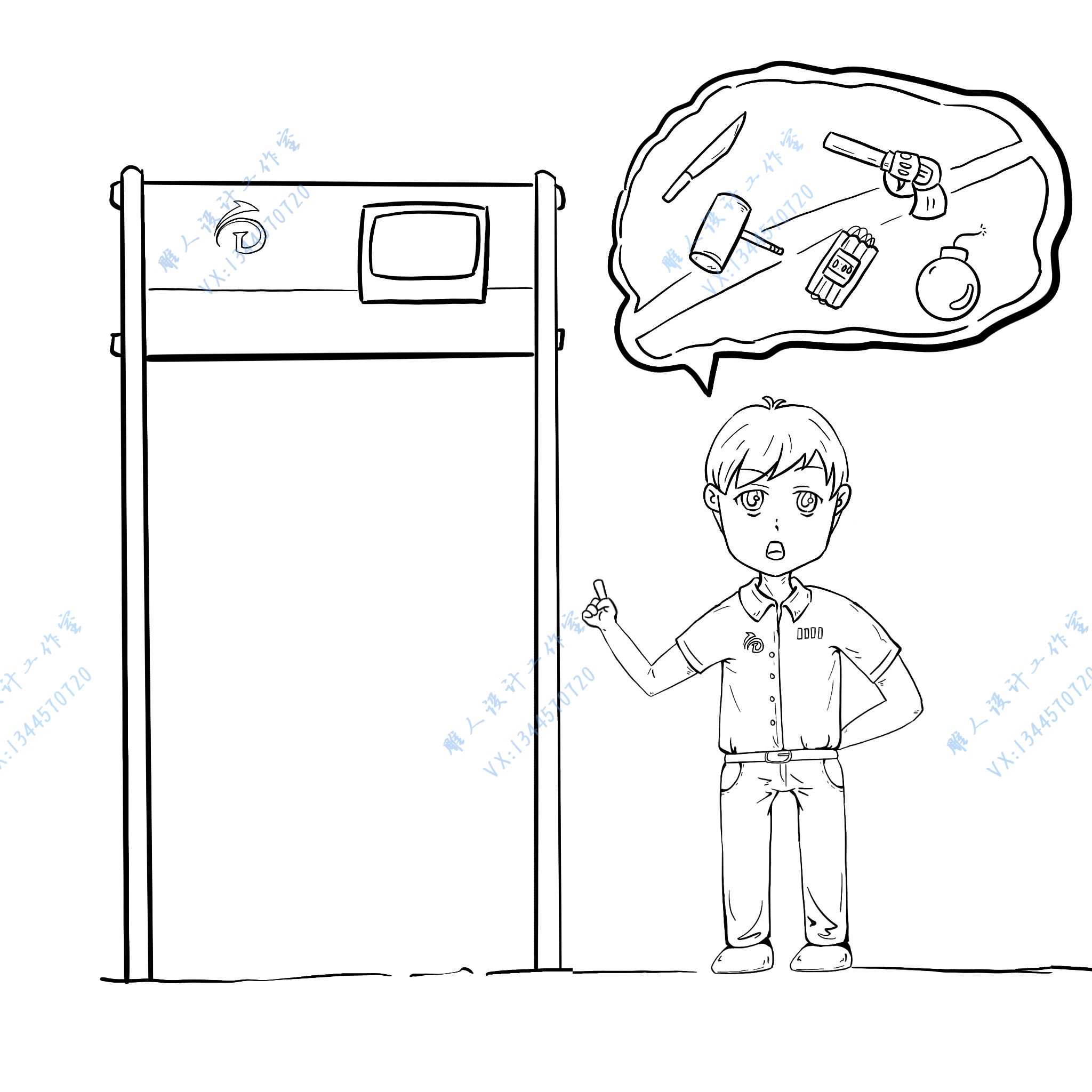 科普向公众号插图