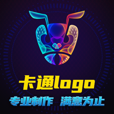 公司企业卡通logo设计师手绘吉祥物品牌人物形象LOGO设计
