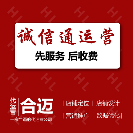 电商代运营 阿里巴巴诚信通整店托管