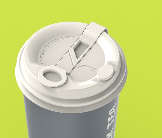 奶茶杯盖设计