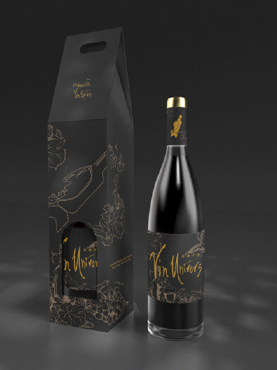 微醺宇宙 Vin Univers logo设计案例展示