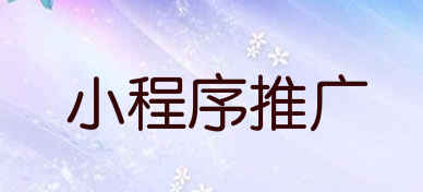 如何推广小程序？