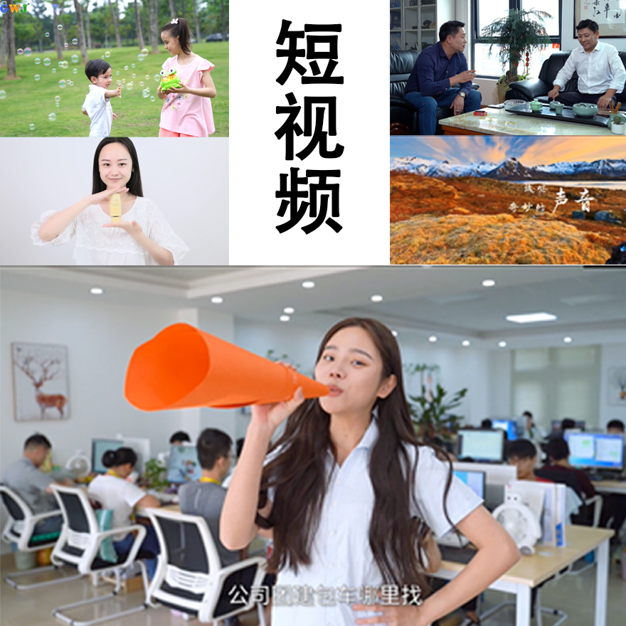 短视频/电商产品宣传视频/企业管理APP视频宣传等