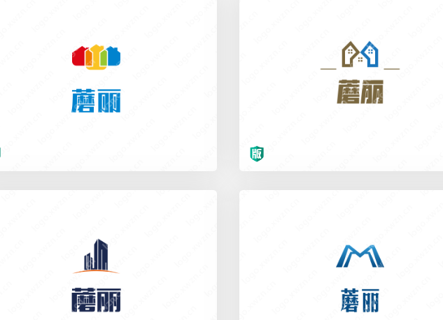 房地产标志设计:蘑丽logo设计赏析