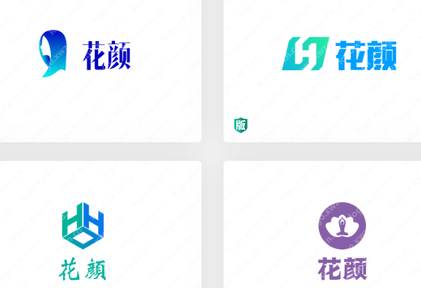 化妆品“花颜”logo设计怎样做才能更有创意?