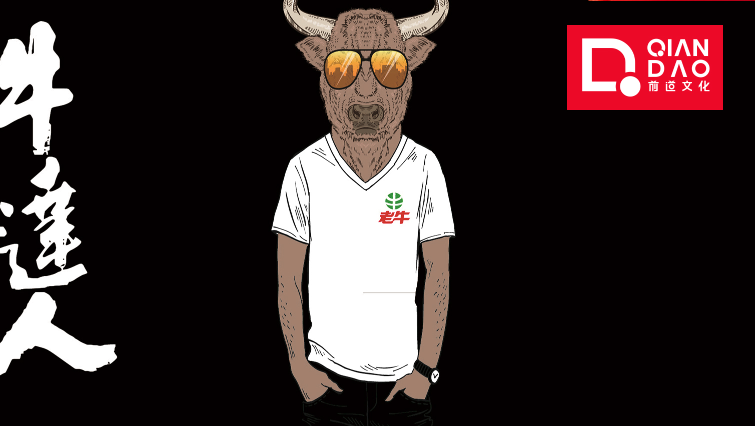 老牛挂面包装设计