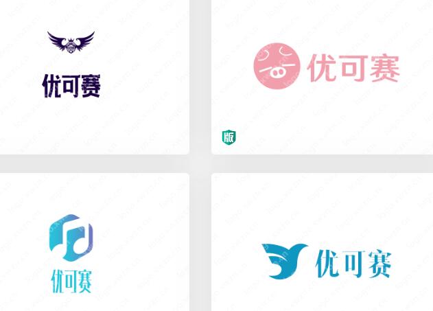 分享一组“优可赛”logo设计，营造非常高端的格调