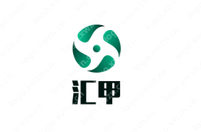 适合金融服务业Logo案例分享——汇甲