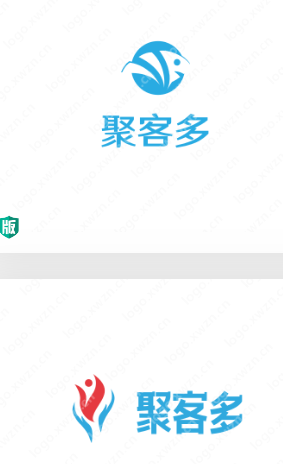 15个接地气的“聚客多”logo作品赏析，适合多行业店铺名