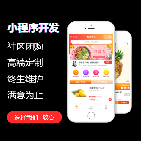 社区团购小程序   自提一条龙服务