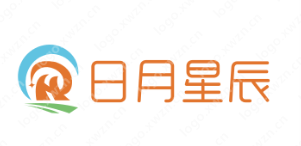 用“日月星辰”logo设计,可突出店内饰品的总体特色——星空主题