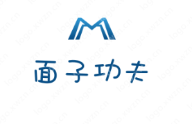 面馆“面子功夫”logo设计，给人一种诙谐幽默的氛围