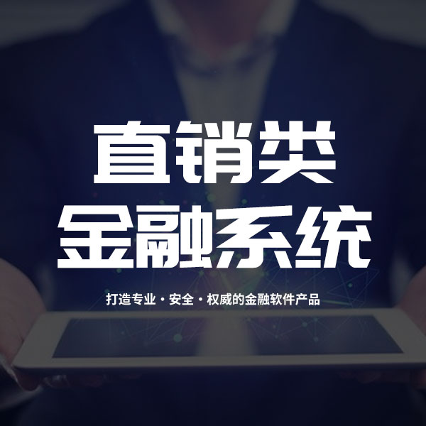 直销类金融系统