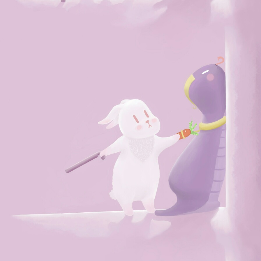 治愈系小动物海壁纸背景桌面