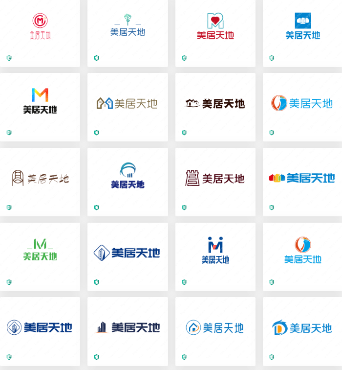20个“美居天地”logo设计欣赏，适合家具行业