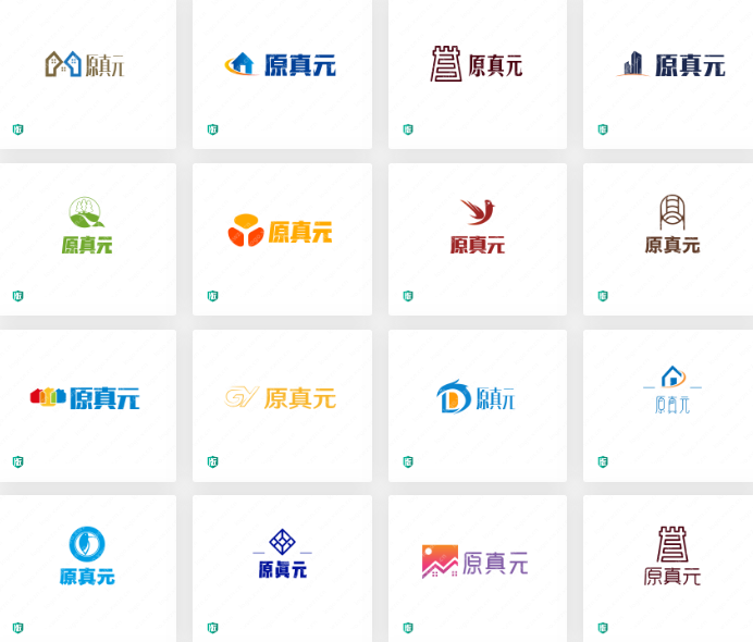 “原真元”logo设计欣赏 既宣扬了产品,又展示了优秀文化