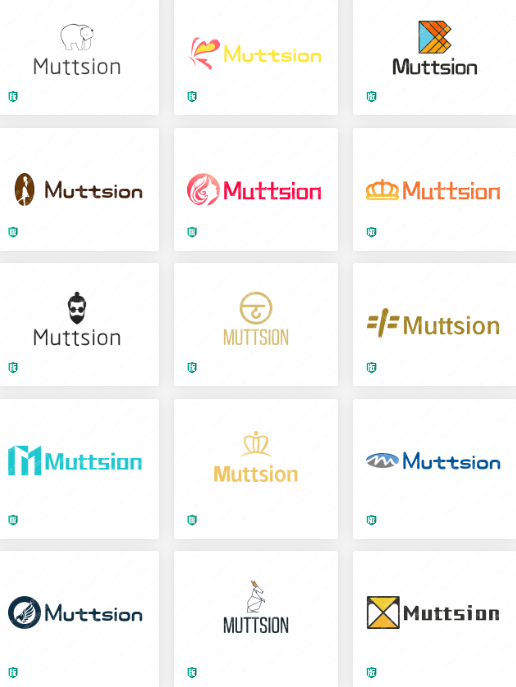 高端手工男鞋品牌logo设计：Muttsion