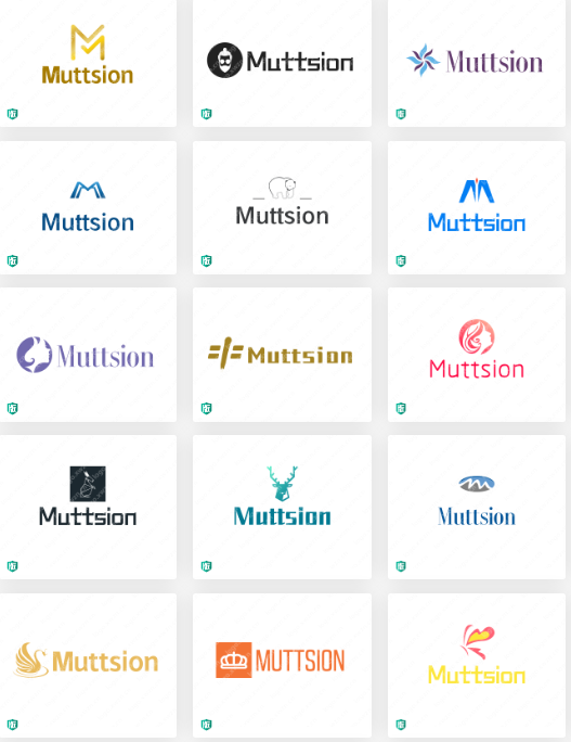 高端手工男鞋品牌logo设计：Muttsion