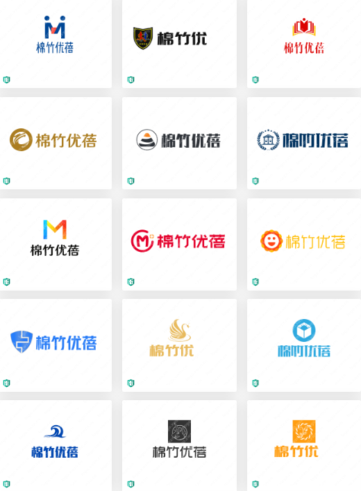 纸尿裤Logo设计：棉竹优蓓
