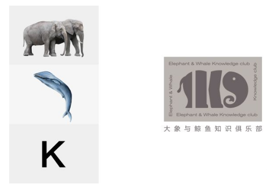 什么是一个好LOGO？分享案例：大象与鲸鱼知识俱乐部