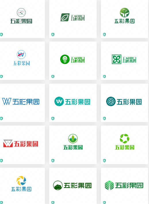 一组果蔬LOGO设计赏析