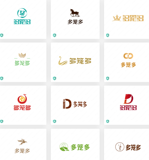快餐连锁logo设计案例赏析：多笼多