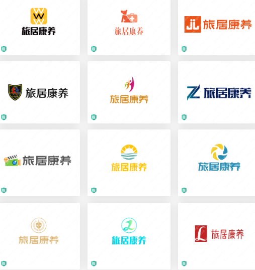 分享健康管理行业logo设计案例：旅居康养