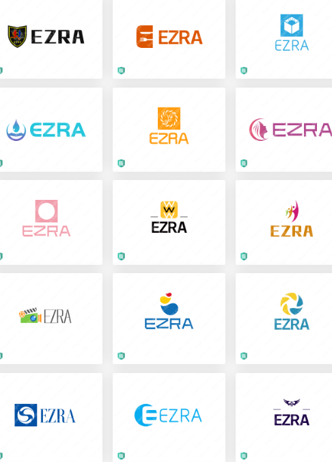 分享出口贸易 logo设计案例：EZRA
