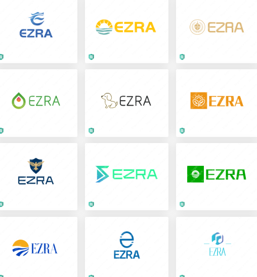 分享出口贸易 logo设计案例：EZRA