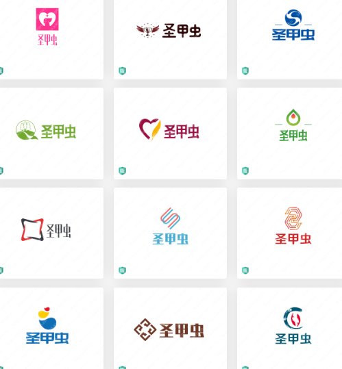 分享有机肥和环保领域 logo设计案例：圣甲虫