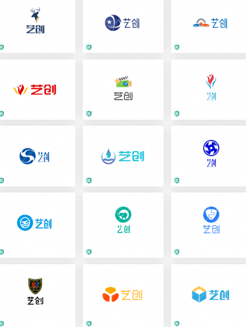 装饰公司的logo设计案例合集：艺创