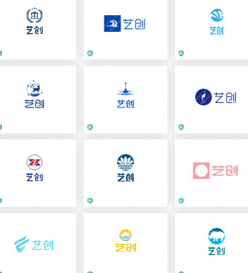 装饰公司的logo设计案例合集：艺创