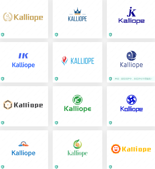 室内乐团多组logo设计案例合集分享：Kalliope