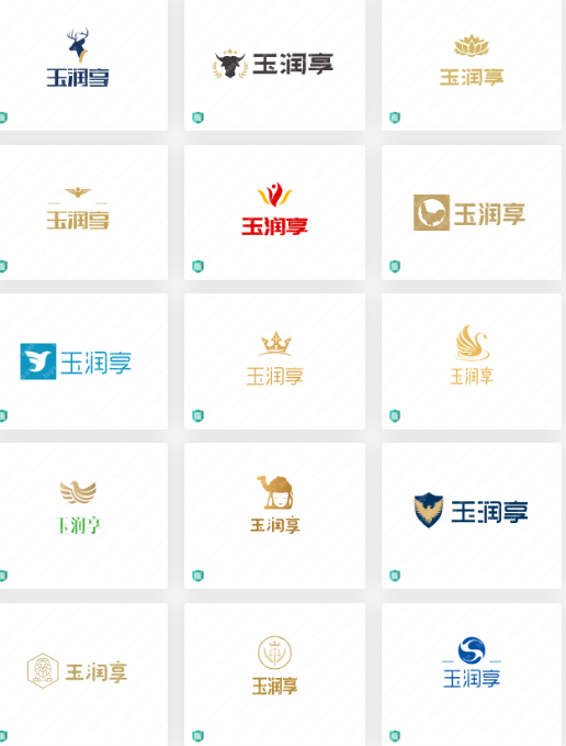 大米logo设计案例合集分享：玉润享