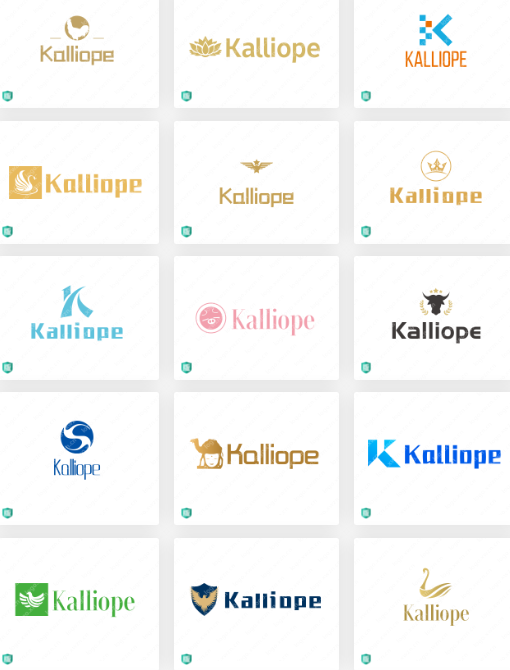 室内乐团多组logo设计案例合集分享：Kalliope