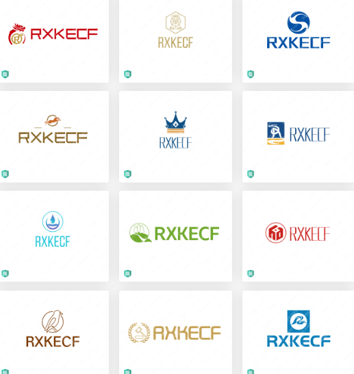 骑行服行业logo设计案例合集：RXKECF