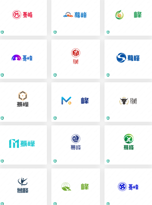 岩土工程勘探行业logo设计案例合集：蓦峰
